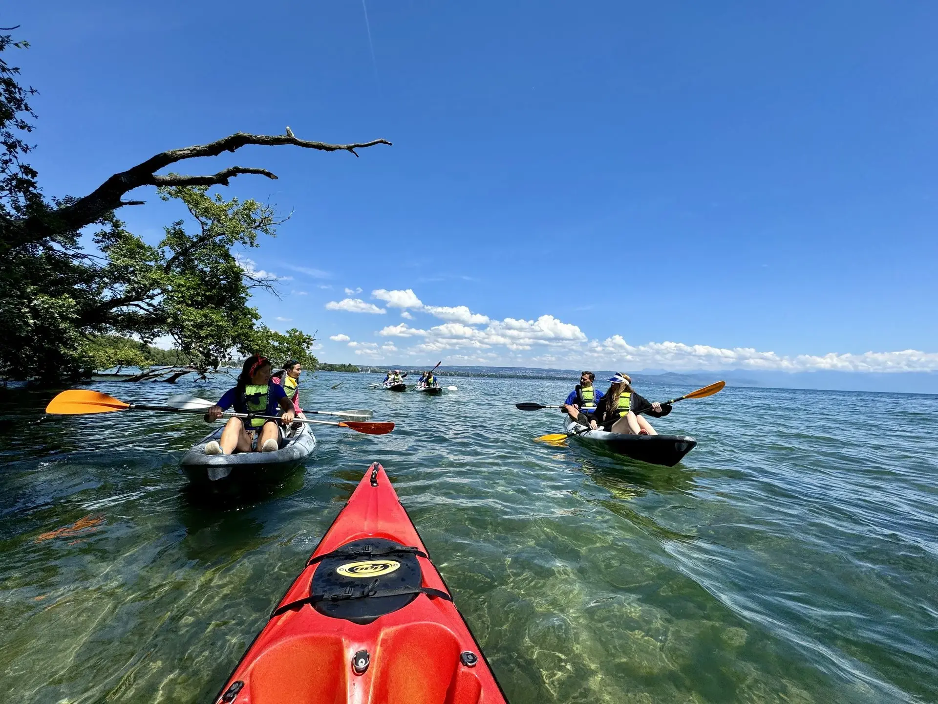 kayak adolescent lac lémam
