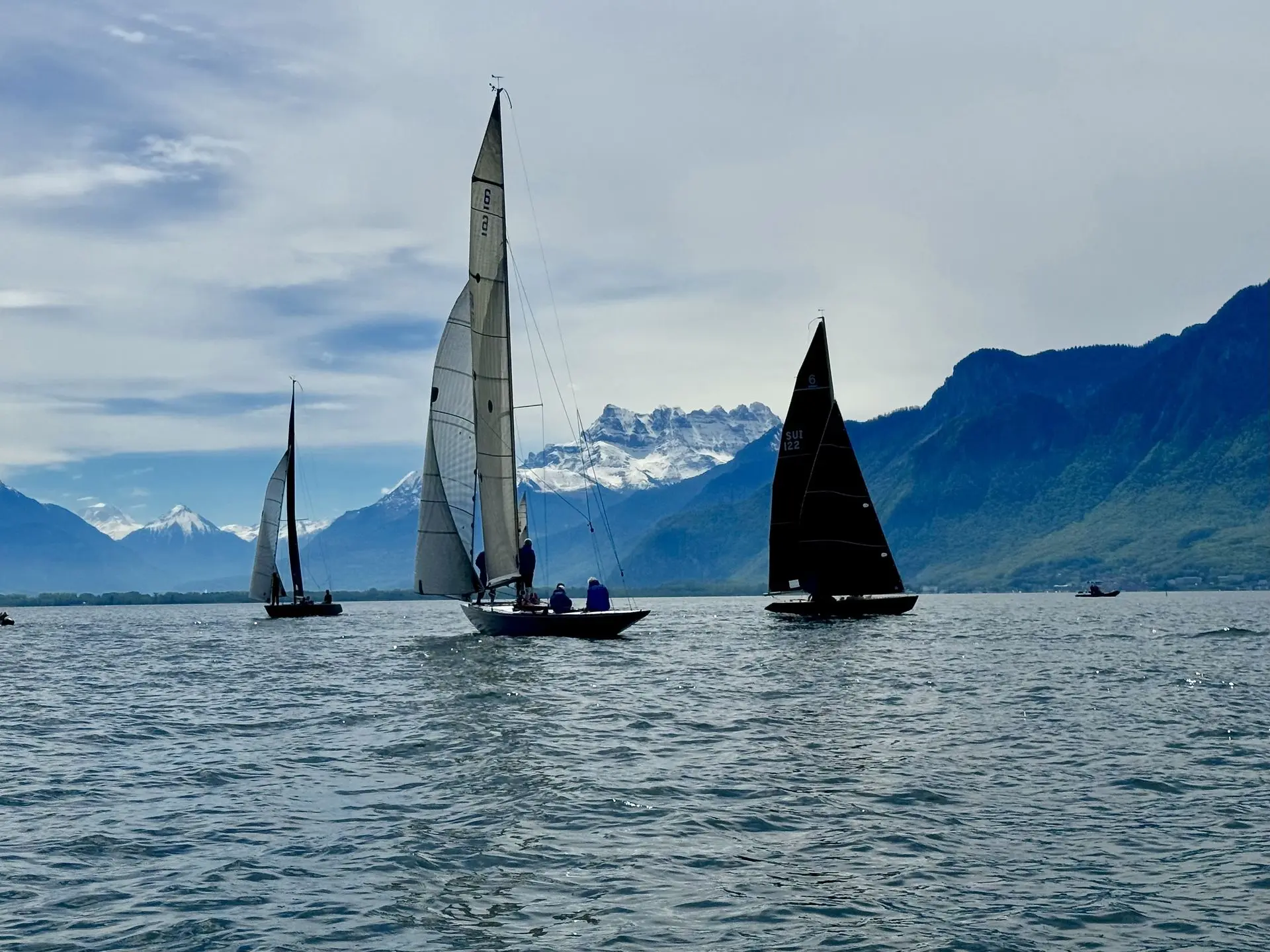 voiliers lac léman